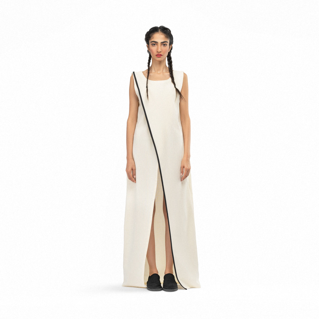 AUDREY MAXI CRISSCROSS DRESS