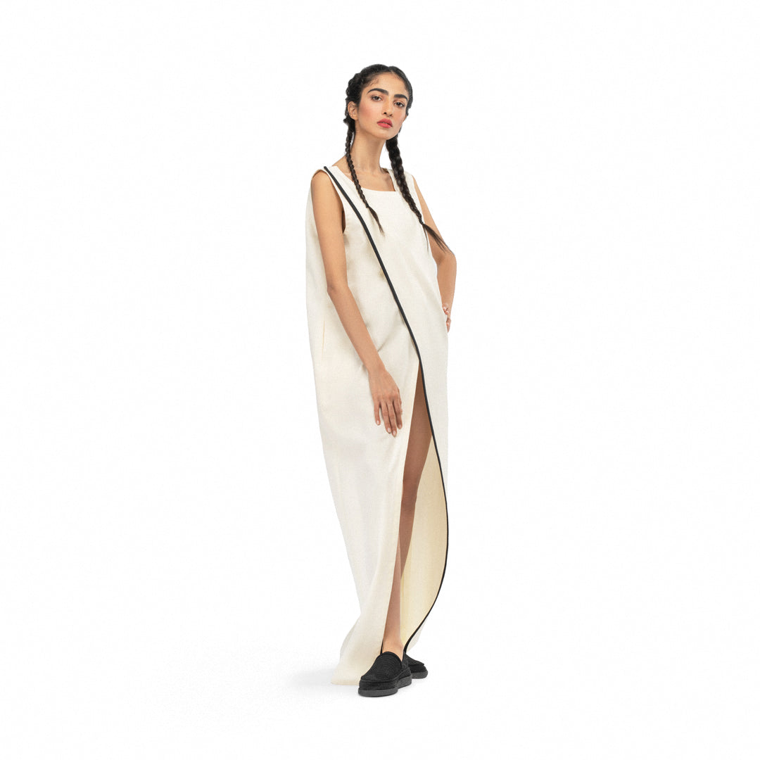 AUDREY MAXI CRISSCROSS DRESS